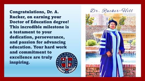 Rucker graduation announcement